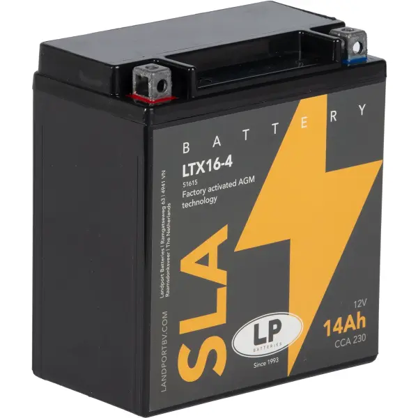 LP SLA - Batterie LTX16-4 - 12V - 14AH - 230A (EN)