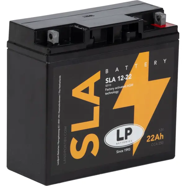 LP SLA - Batterie SLA 12-22 - 12V - 22AH box