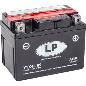 LP AGM mit Säurepack LTX4L-BS - 12V - 3AH - k.A.A (EN)