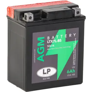 LP AGM mit Säurepack LTX7L-BS - 12V - 6AH - 100A (EN)