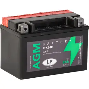 LP AGM mit Säurepack LTX9-BS - 12V - 8AH - 135A (EN)