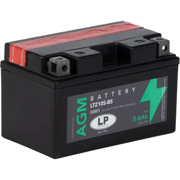 LP AGM mit Säurepack LTZ10S-BS - 12V - 8,6AH - 190A (EN