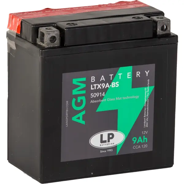 LP AGM mit Säurepack LTX9A-BS - 12V box