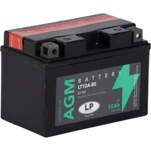 LP AGM mit Säurepack LT12A-BS - 12V - 10AH - 175A (EN)