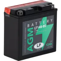 LP AGM mit Säurepack LT14B-BS - 12V - 12AH - 150A (EN)