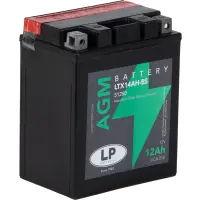 LP AGM mit Säurepack LTX14AH-BS - 12V - 12AH - 210A (EN)