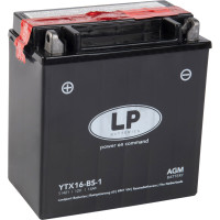 LP AGM mit Säurepack LTX16-BS-1 - 12V - 14AH - 220A (EN)
