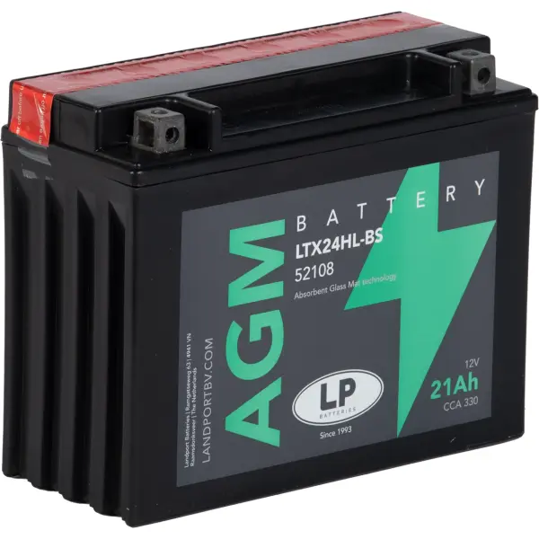 LP AGM mit Säurepack LTX24HL-BS - 12V - 21AH - 330A (EN)
