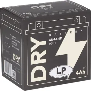 LP Batterie 6N4A-4D - 6V - 4AH - 10A (EN)
