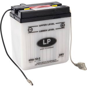 LP Batterie mit Säurepack 6N6-1D-2 - 6V - 6AH - 30A...