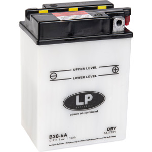 LP Batterie mit Säurepack B38-6A - 6V - 13AH - 30A (EN)