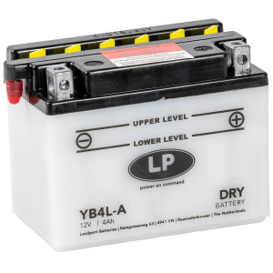 LP Batterie mit Säurepack LB4L-A - 12V - 4AH - 50A (EN)