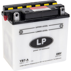 LP Batterie mit Säurepack LB7-A - 12V - 7AH - 110A (EN)