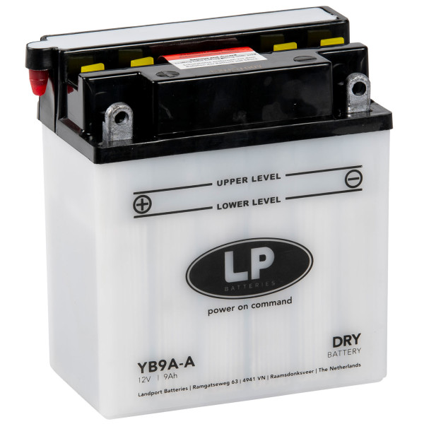 LP Batterie mit Säurepack LB9A-A - 12V - 9AH - 115A (EN)