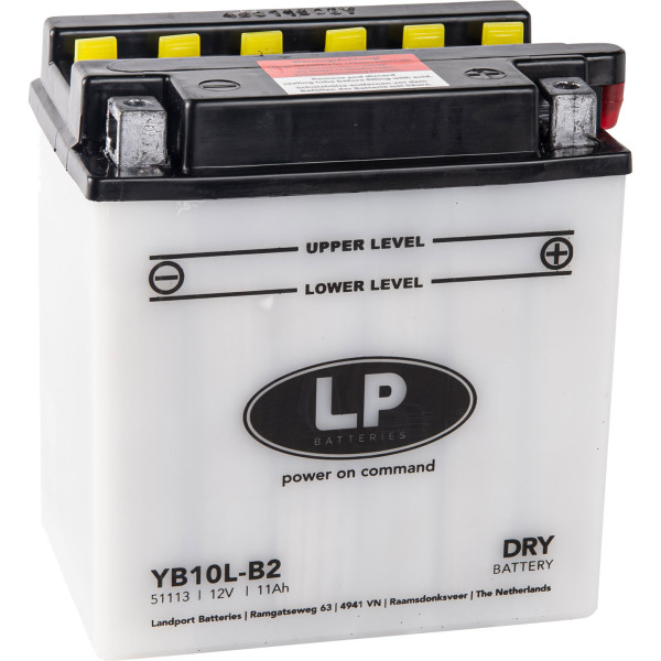 LP Batterie mit Säurepack LB10L-B2 - 12V - 11AH - 140A (EN)