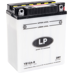 LP Batterie mit Säurepack LB12A-B - 12V - 12AH -...