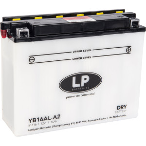 LP Batterie mit Säurepack LB16AL-A2 - 12V - 16AH -...