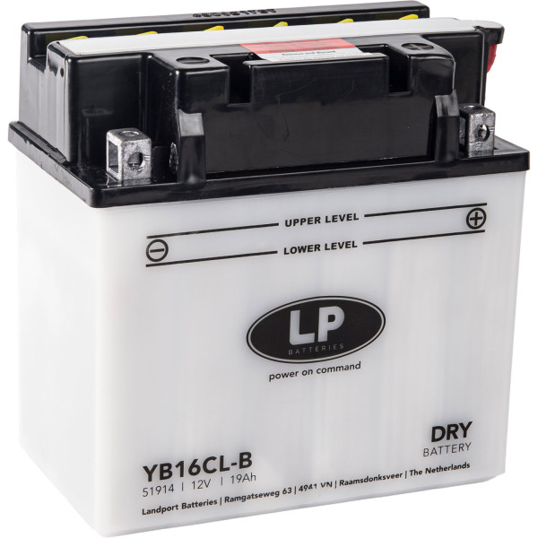 LP Batterie mit Säurepack LB16CL-B - 12V - 19AH - 240A (EN)