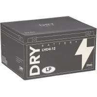 LP Batterie LHD4-12 - 12V - 29AH - 280A (EN)