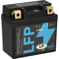 LP Lithium-Batterie LFP01 - 12V - 2AH - 140A (EN)
