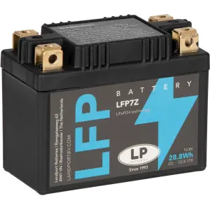 LP Lithium-Batterie LFP7Z - 12V - 2,4AH - 170A (EN)