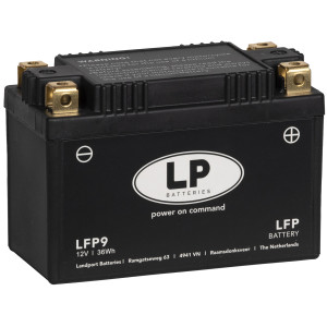 LP Lithium-Batterie LFP9 - 12V - 3AH - 180A (EN)
