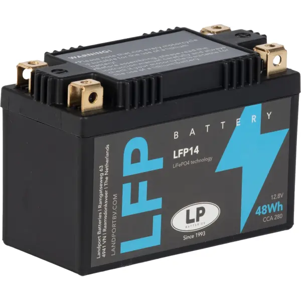 LP Lithium-Batterie LFP14 - 12V - 4AH - 280A (EN)