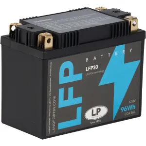 LP Lithium-Batterie LFP30 - 12V - 8AH - 560A (EN)
