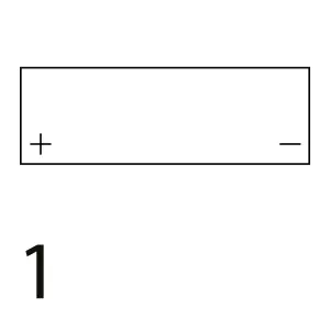 Bleiakku LP6-1,2 T1 - 6V - 1,2AH