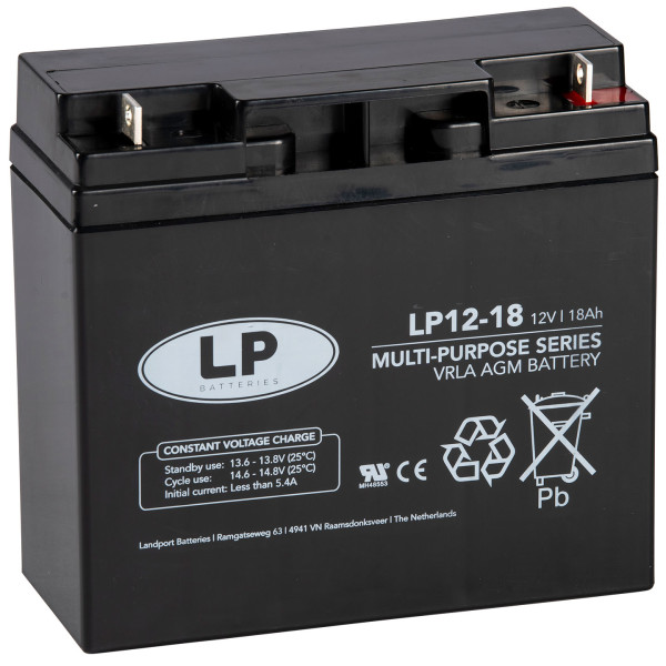 Batterie VRLA AGM LP6-6 Landport 6V 6ah