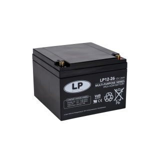 Bleiakku LP12-26 T12 VDS - 12V - 26AH