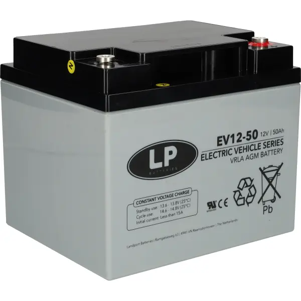 Bleiakku  EV12050 T6 - 12V - 50AH