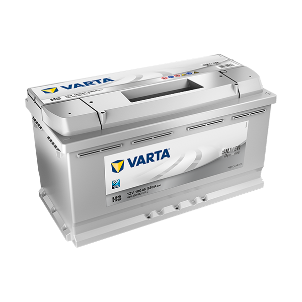 Varta Silver Dynamic H3 - 12V - 100AH - 830A (EN)