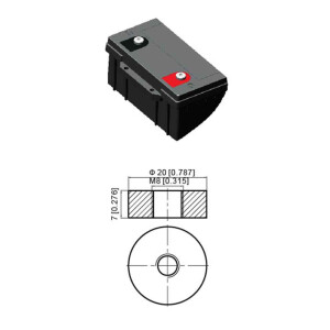 Bleiakku EVX12120 T11 - 12V - 120AH