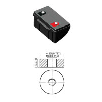 Bleiakku EVX12120 T11 - 12V - 120AH