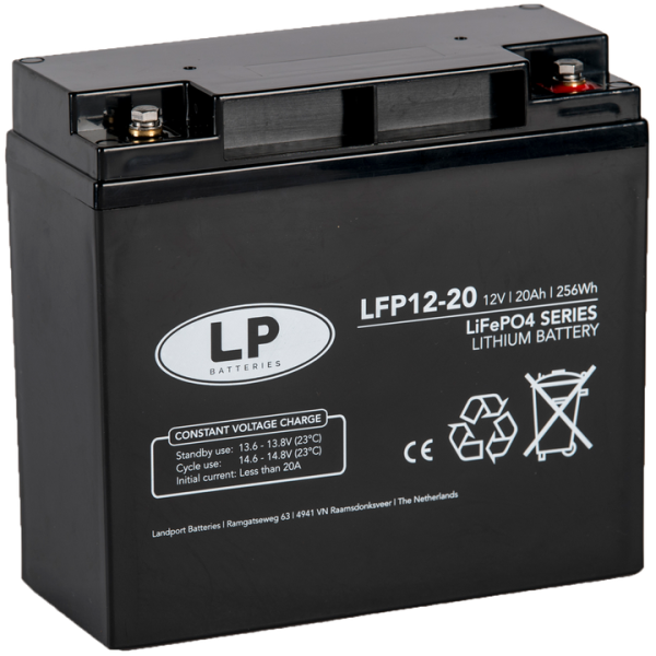 LP Lithium LiFePO4 battery 256Wh