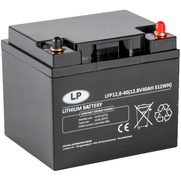 LP Lithium LiFePO4 battery 512Wh
