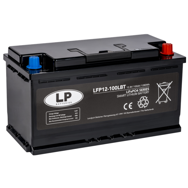 LP Lithium LiFePO4 Smart battery 1280Wh