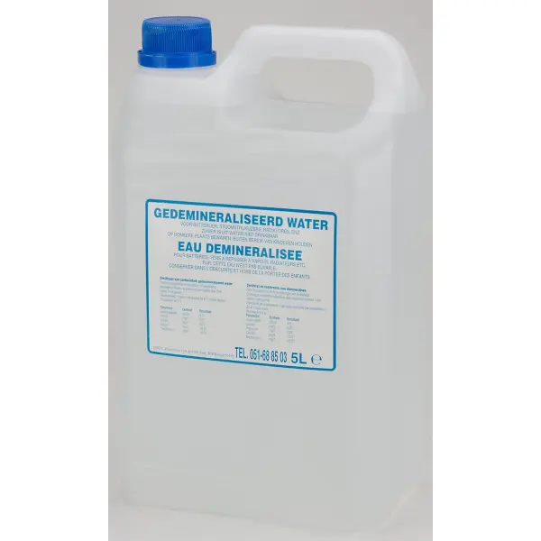 Zubehör Demineralisiertes Wasser 5 Liter