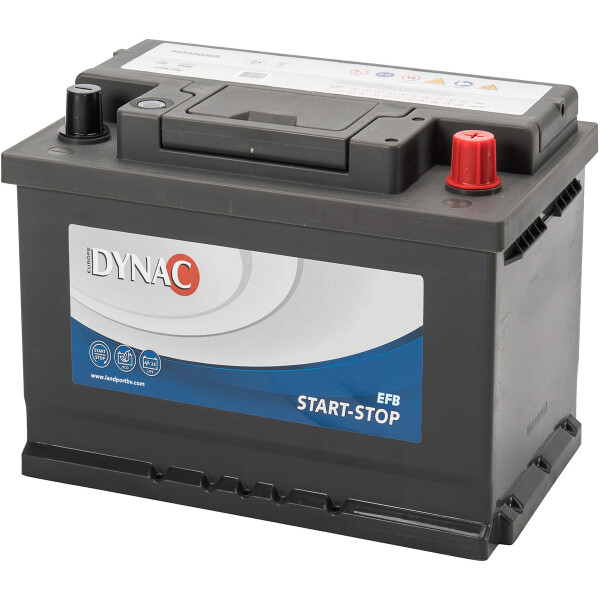 DYNAC Start-Stop EFB 570500065 - 12V - 70AH - 650A (EN)