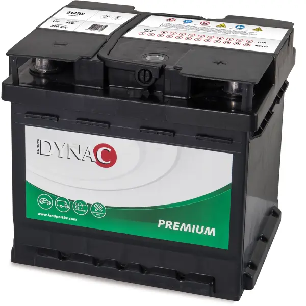DYNAC Premium 54459L - 12V - 44AH - 360A box