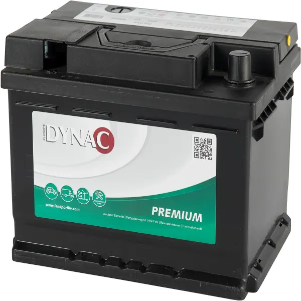 DYNAC Premium 55565L - 12V - 55AH - 420A box