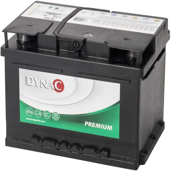 DYNAC Premium 56077 - 12V - 50AH - 600A (EN)