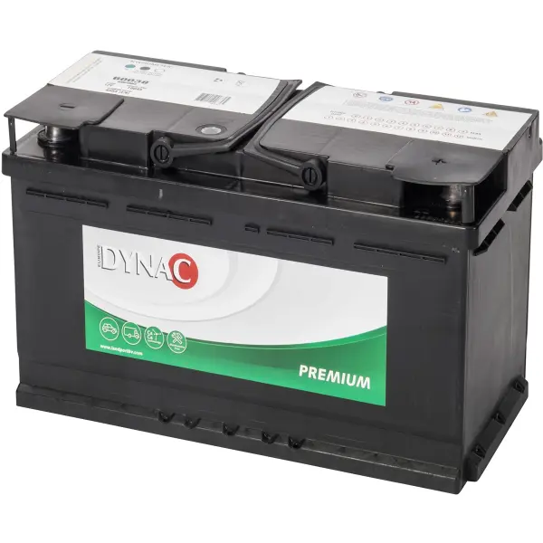 DYNAC Premium 60038 - 12V - 100AH - 850A (EN)