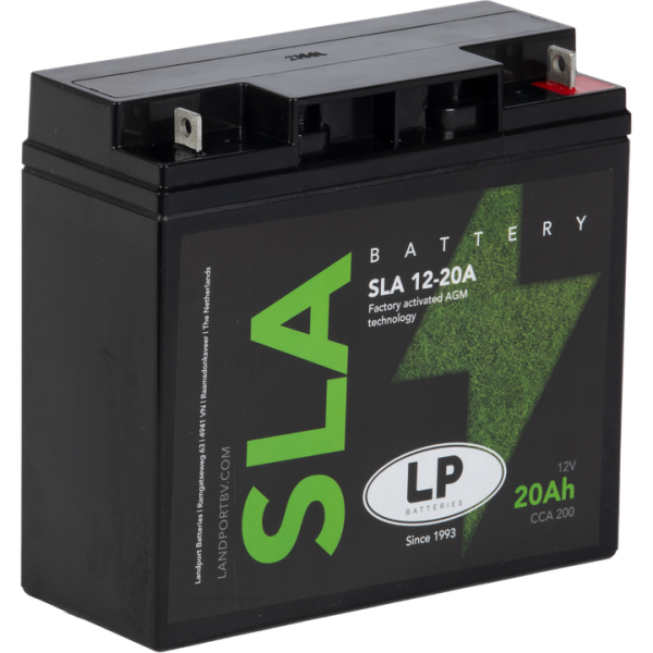 LP Batterie L&G 12V/20AH SLA - 12V - 24AH - 200A (EN)