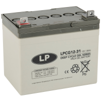 LP Gelbatterie LPCG12-31 - 12V - 30Ah - T5
