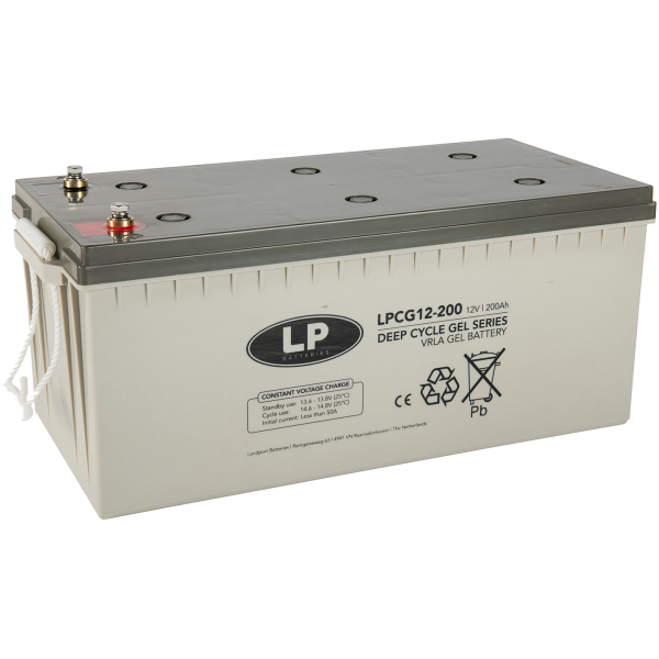 LP Gelbatterie LPCG12-200 - 12V - 200AH - T11