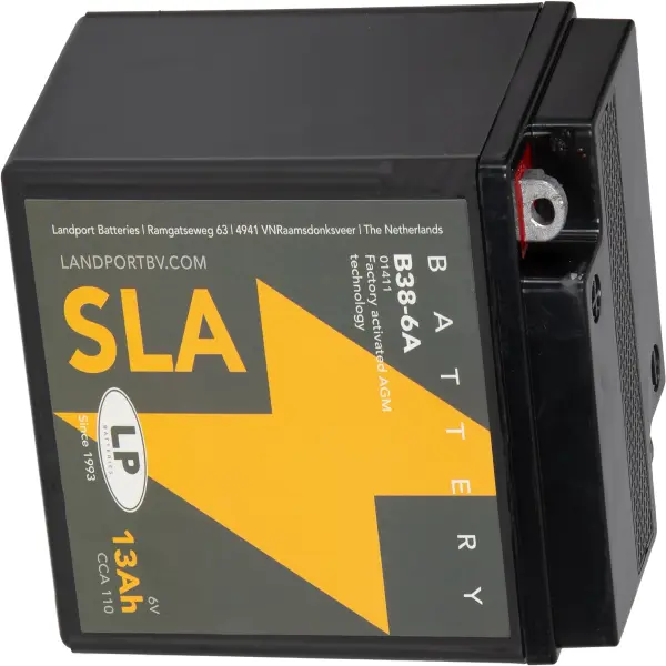 LP SLA - Batterie B38-6A - 6V - 13AH - 110A (EN)