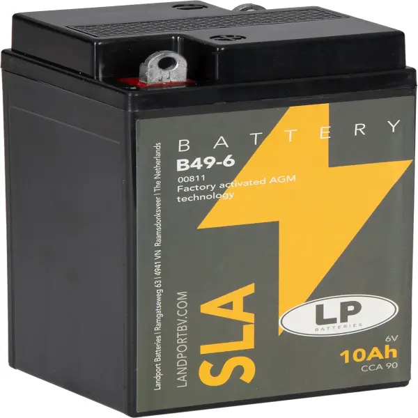 LP SLA - Batterie B49-6 - 6V - 10AH - 90A (EN)