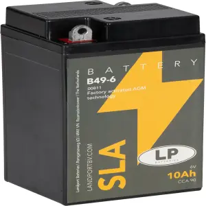 LP SLA - Batterie B49-6 - 6V - 10AH - 90A (EN)